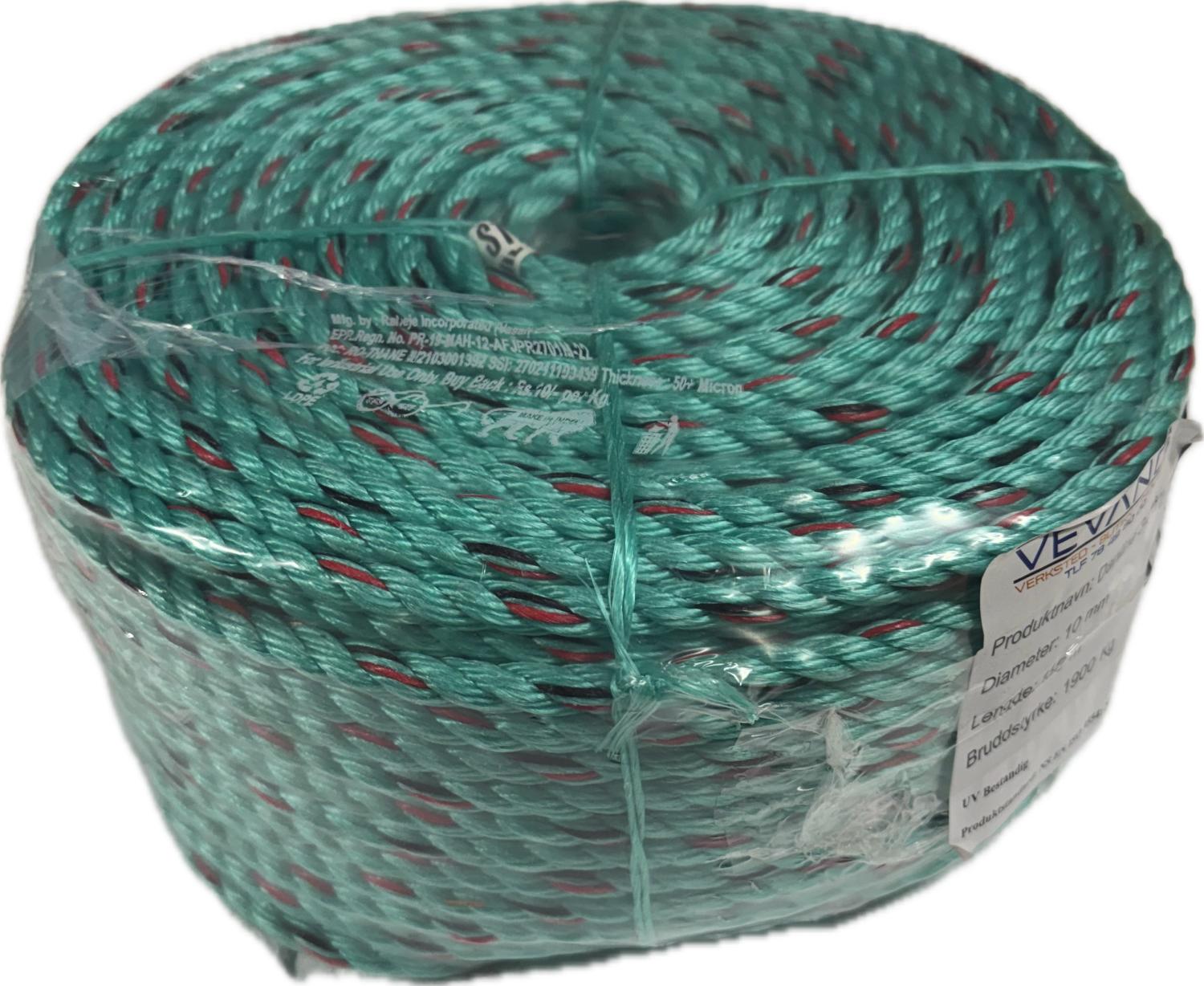 Danline Grønn 10mm kveil 110m