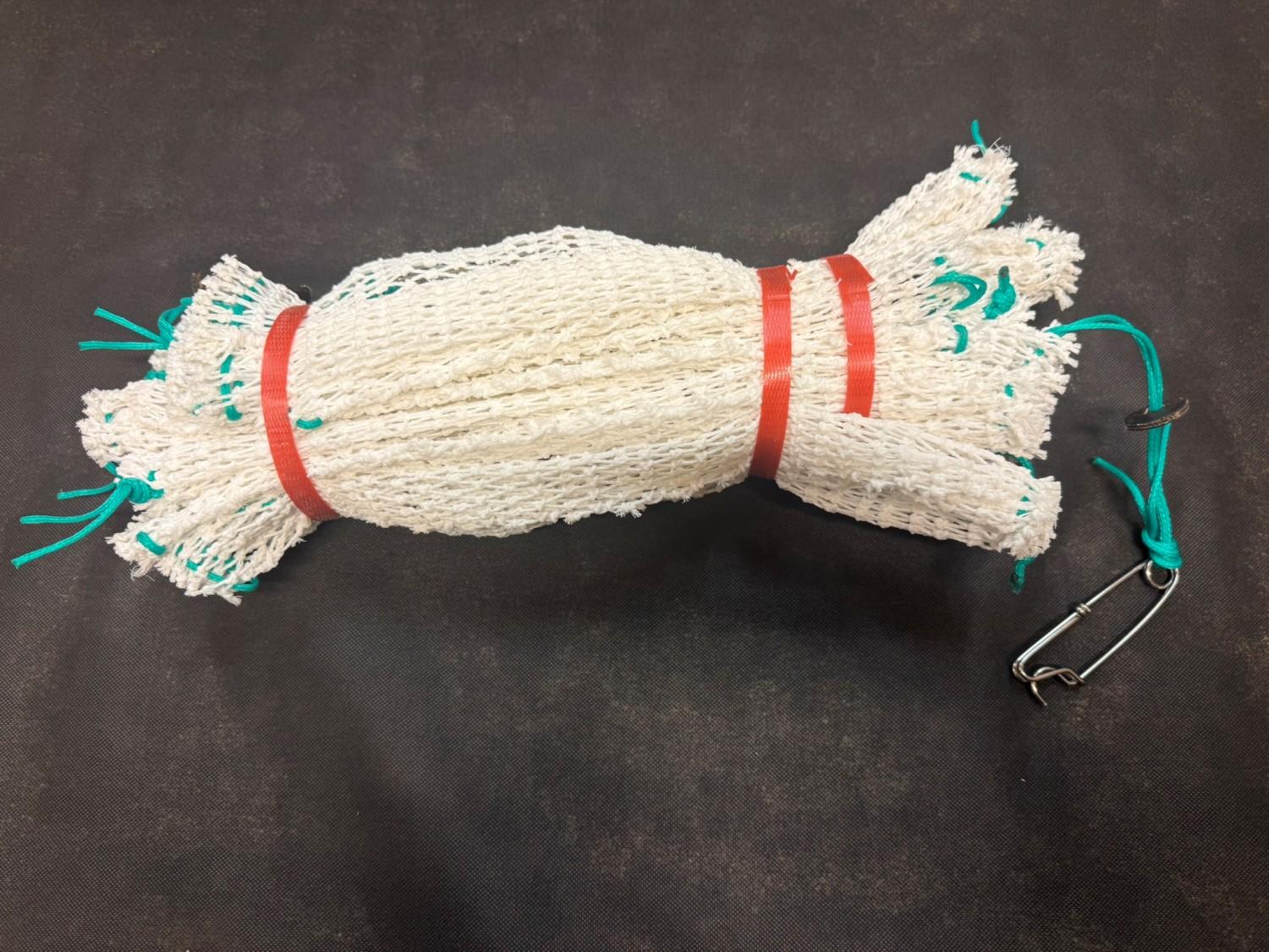 10 stk bunt 40cm Agnpose hvit m/gummilås 18cm forsyn og klips.